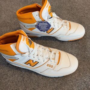 New Balance 650R Mens Leather Athletic Shoes Sneakers Size 12